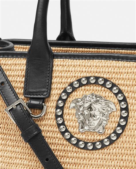 versace medusa tote bag|versace white la medusa bag.